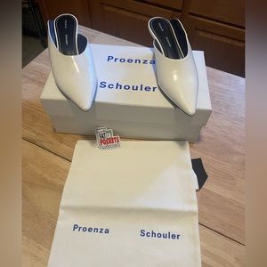 COPY - PROENZA SCHOULER Asymmetric Pointy Toe Mule